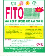 FITO Hỗn hợp vi lượng cây Cao su FITO Hỗn hợp vi lượng cây Cao su