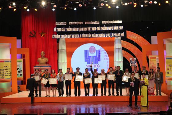 Trao Giải thưởng Sáng tạo Khoa học và Công nghệ Việt Nam 2012