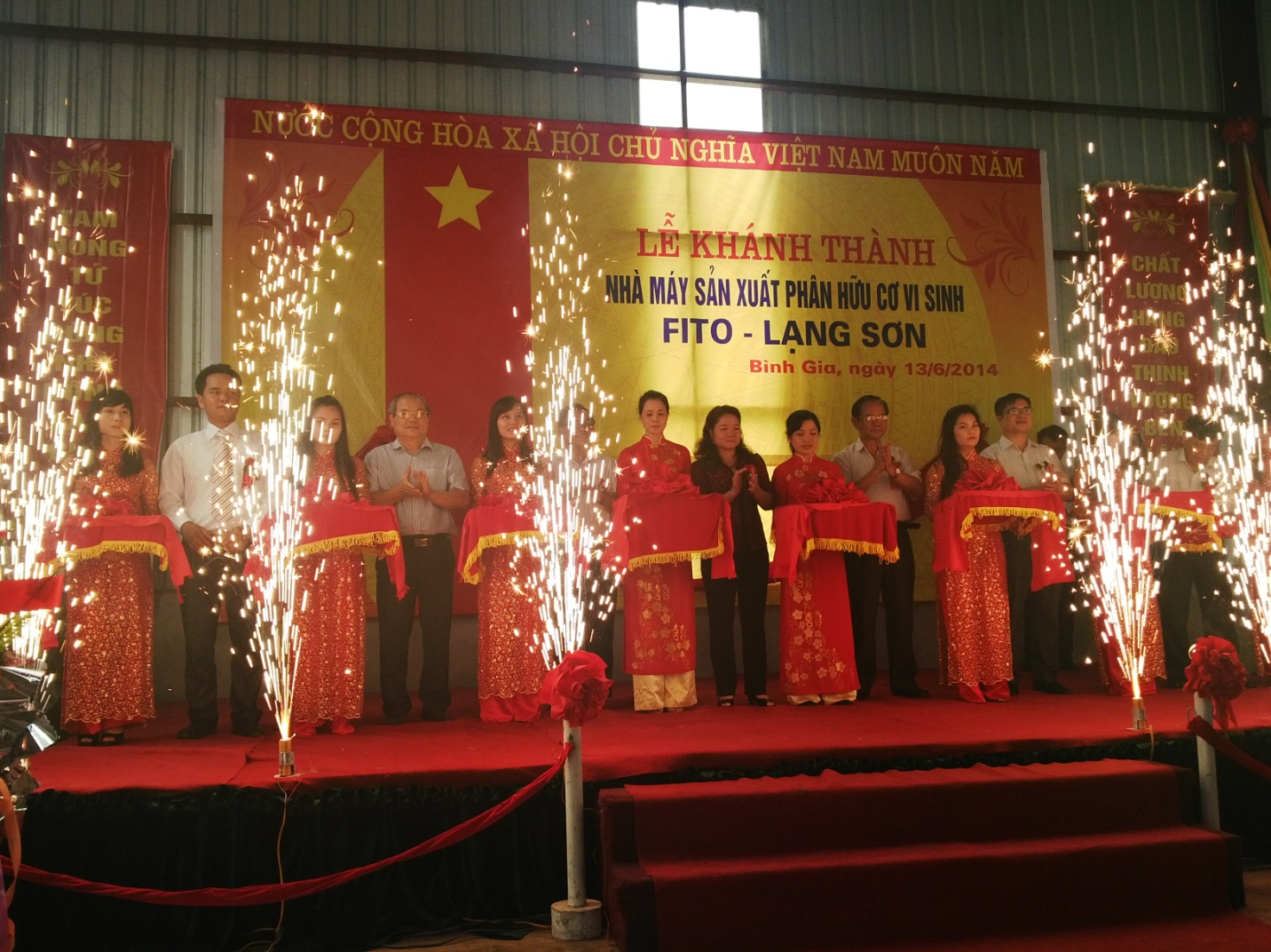 Khánh thành nhà máy sản xuất phân bón hữu cơ vi sinh Fito-Lạng Sơn