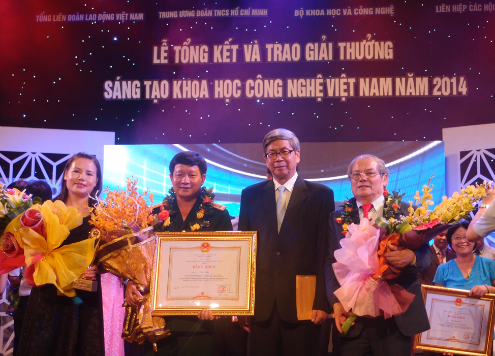 Lễ tổng kết và trao giải thưởng sáng tạo Khoa học công nghệ Việt Nam năm 2014